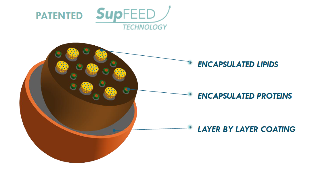 Technologie SupFeed™ – Encapsulation multicouche Nutec France